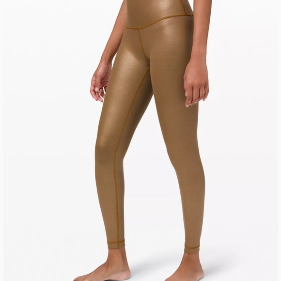 Lululemon Wunder Under HR Tight 28" Shine - Picture 6 of 6